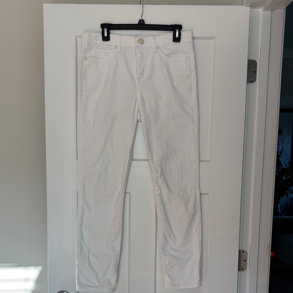 Lilly Pulitzer Women's White Skinny Jeans